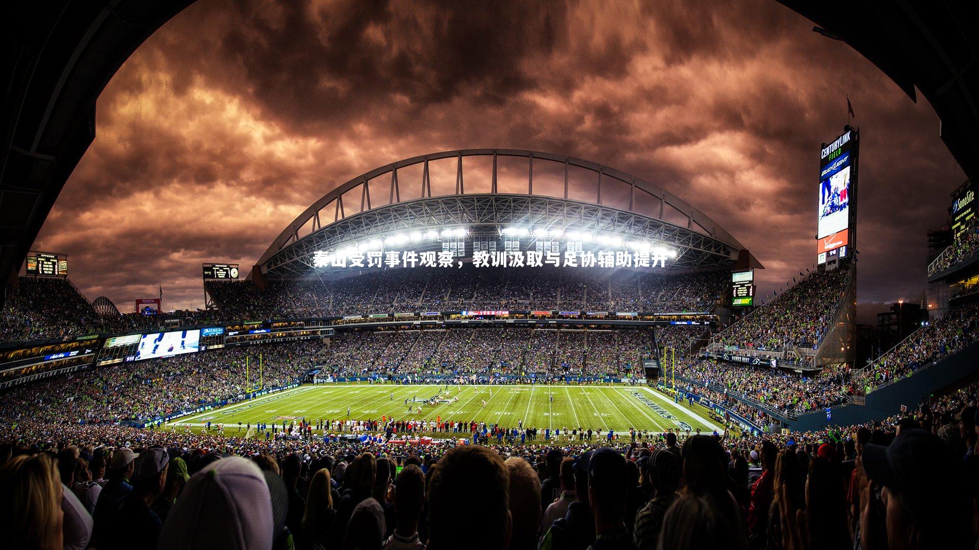 泰山受罚事件观察，教训汲取与足协辅助提升